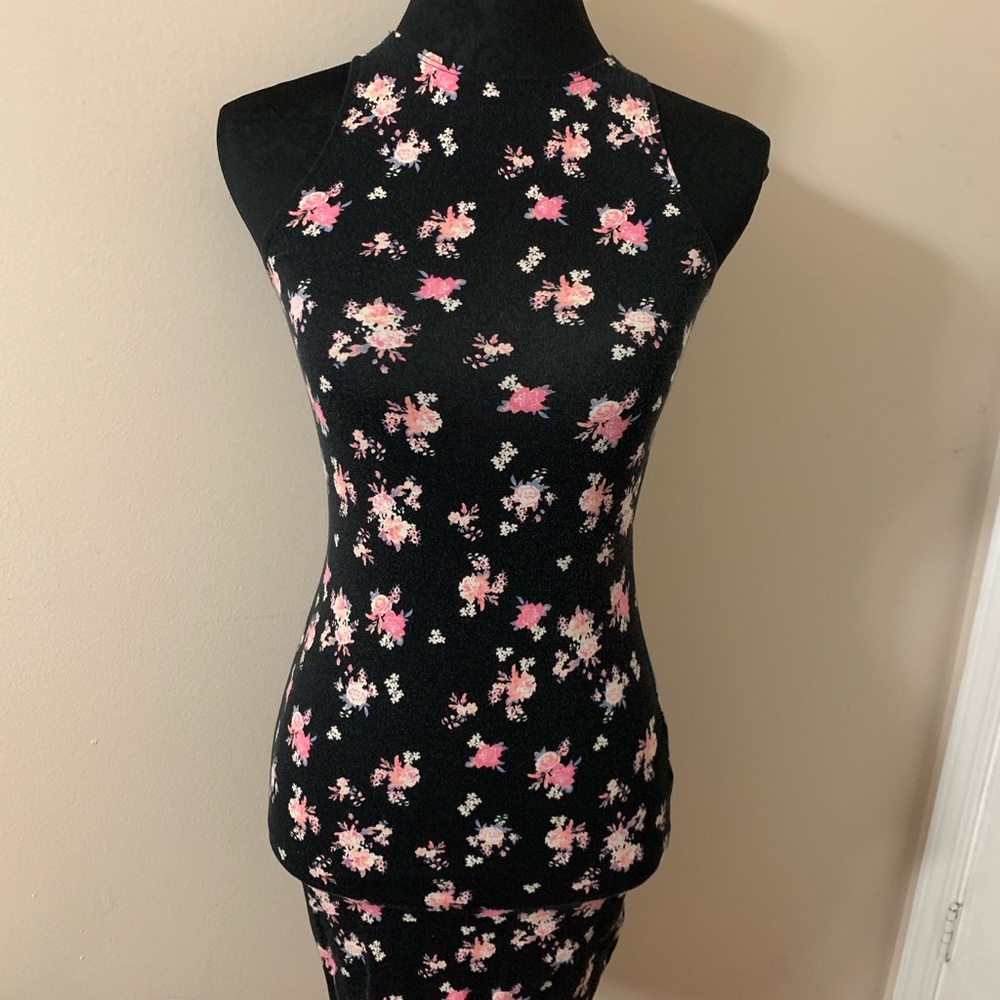Floral mini dress